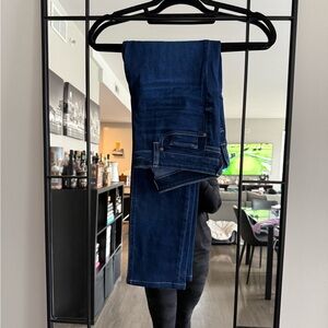 PAIGE Dark Blue Skinny Jeans